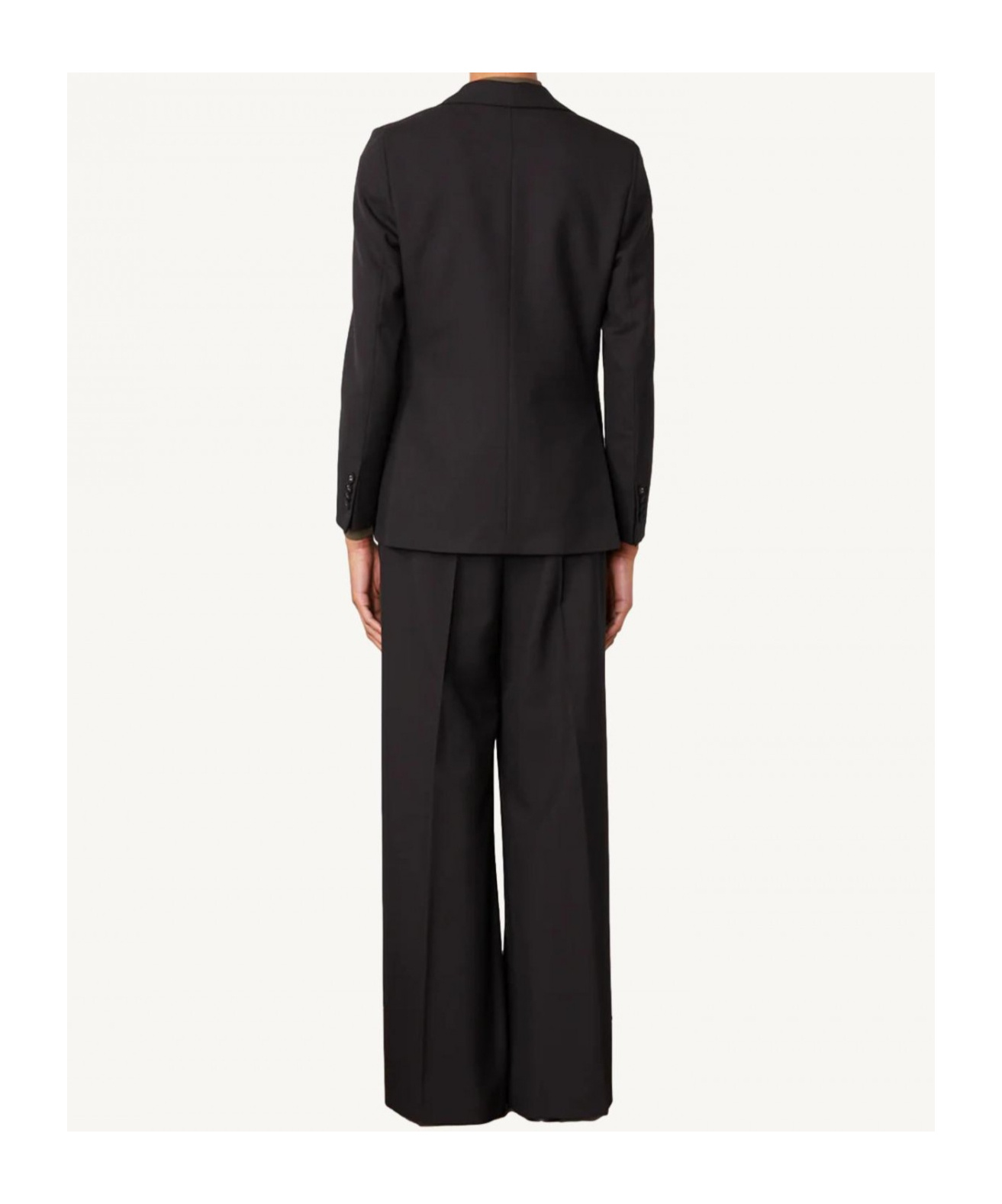 Officine Generale Single-breasted Blazer In Black