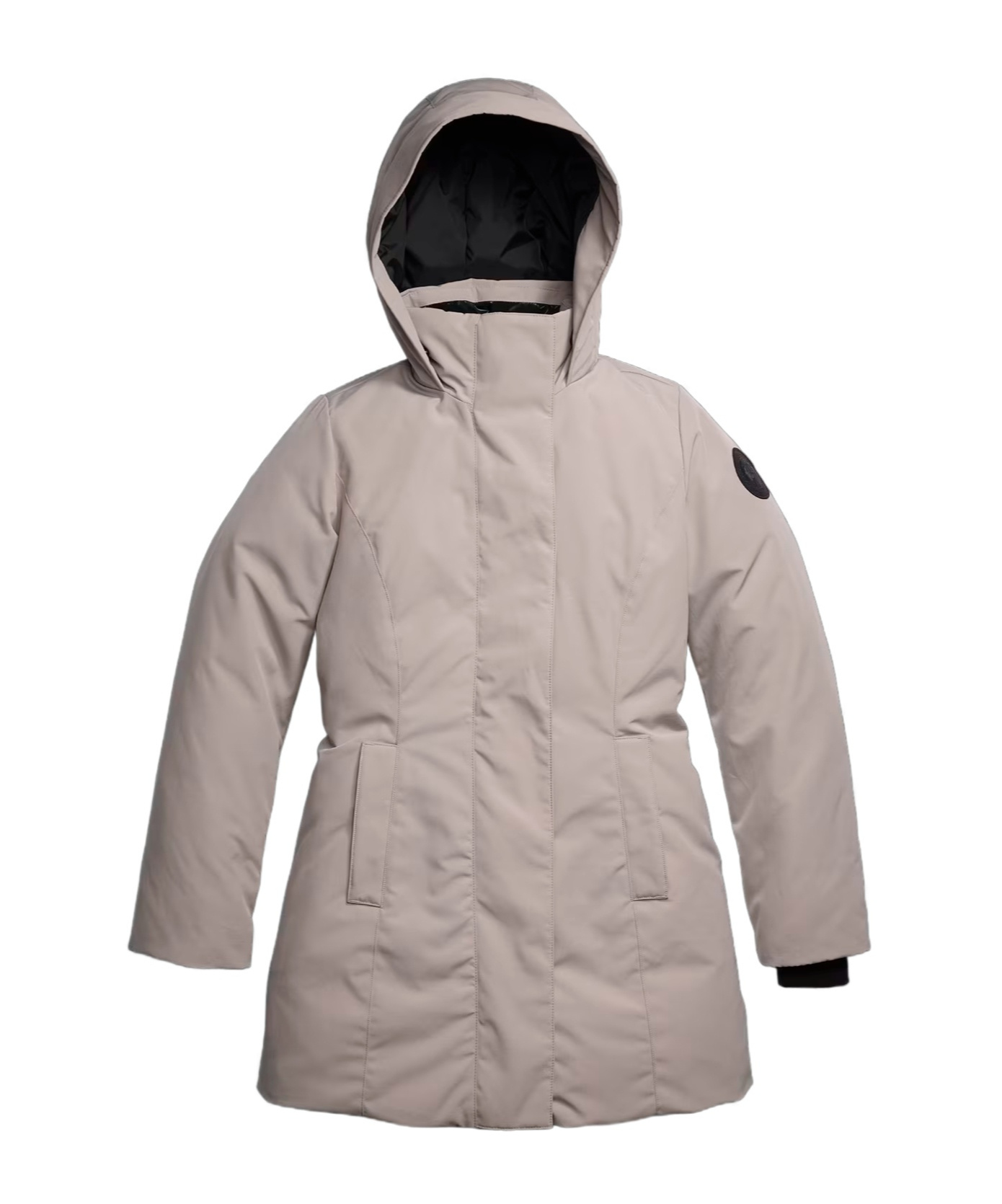Canada Goose Leslie Parka Black Label In Gray