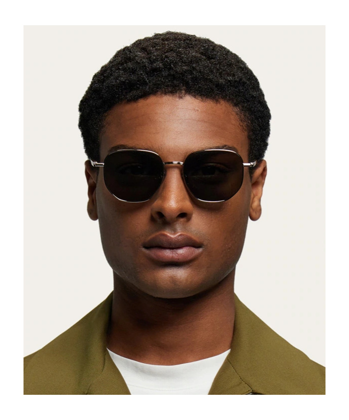 Ferragamo Sunglasses In Metallic