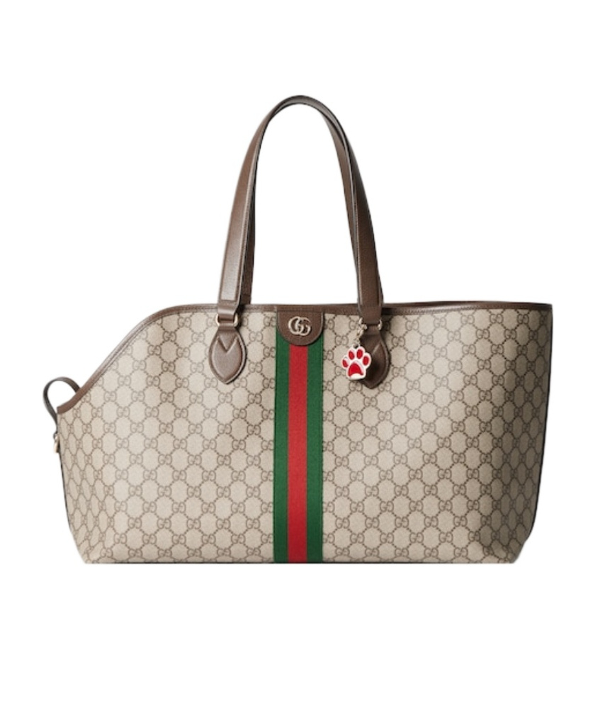 Gucci Gg Monogram Medium Pet Tote Bag In Multi