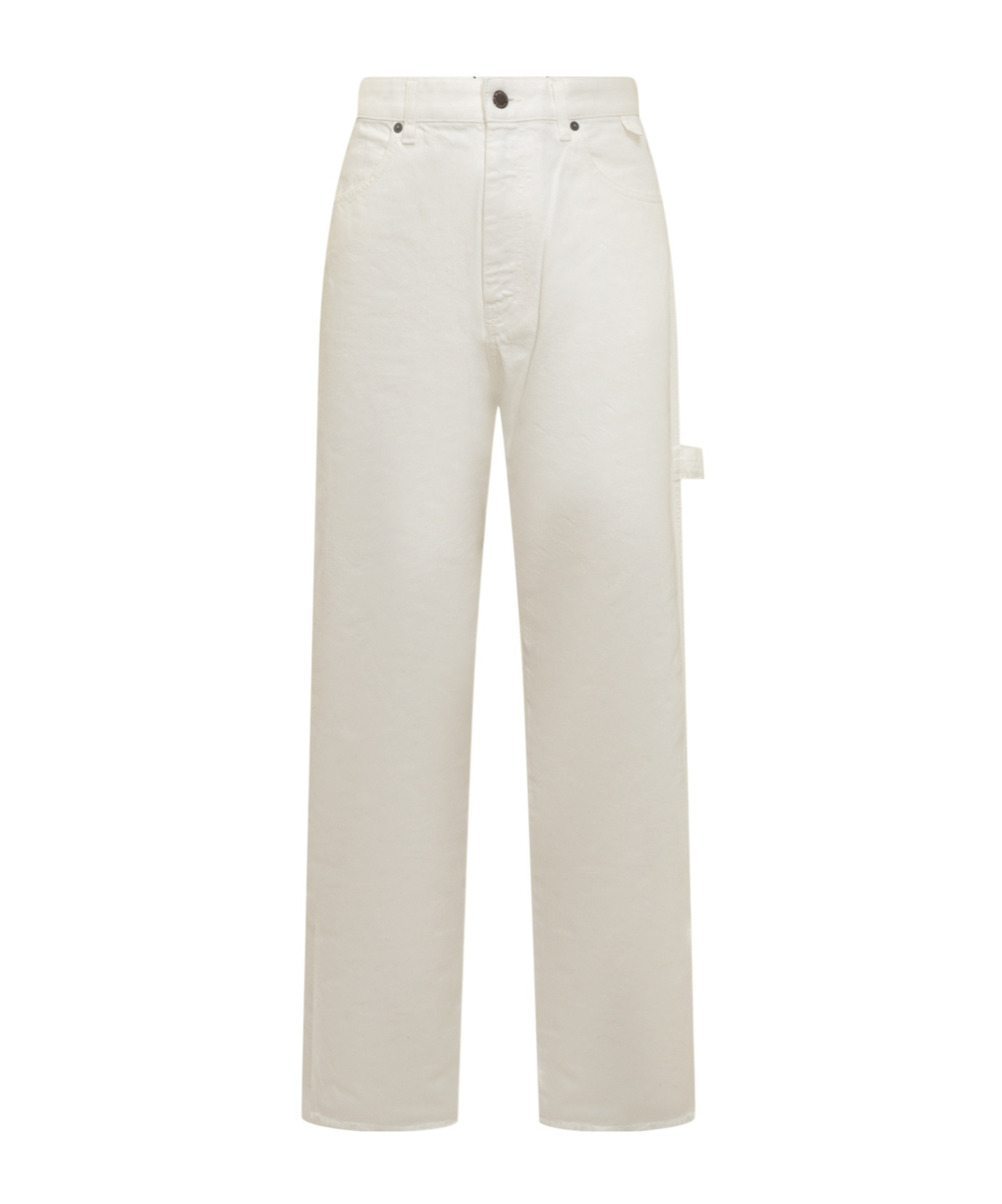 Darkpark High-waisted Straight-leg Jeans In Neutral
