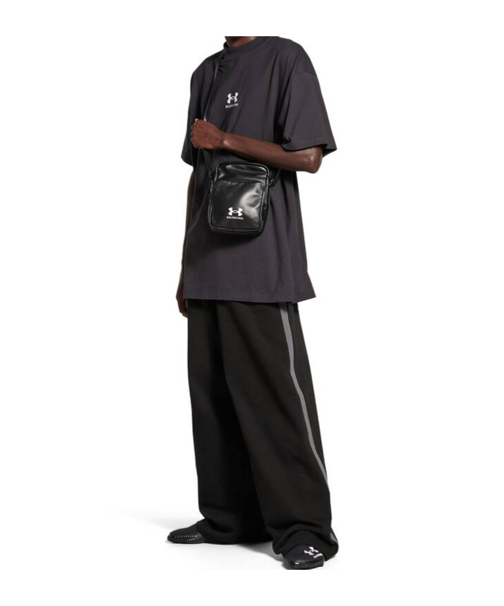 Balenciaga High-neck T-shirt In Black
