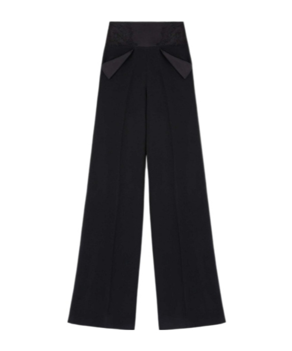 Ermanno Scervino Pleated Trousers In Black