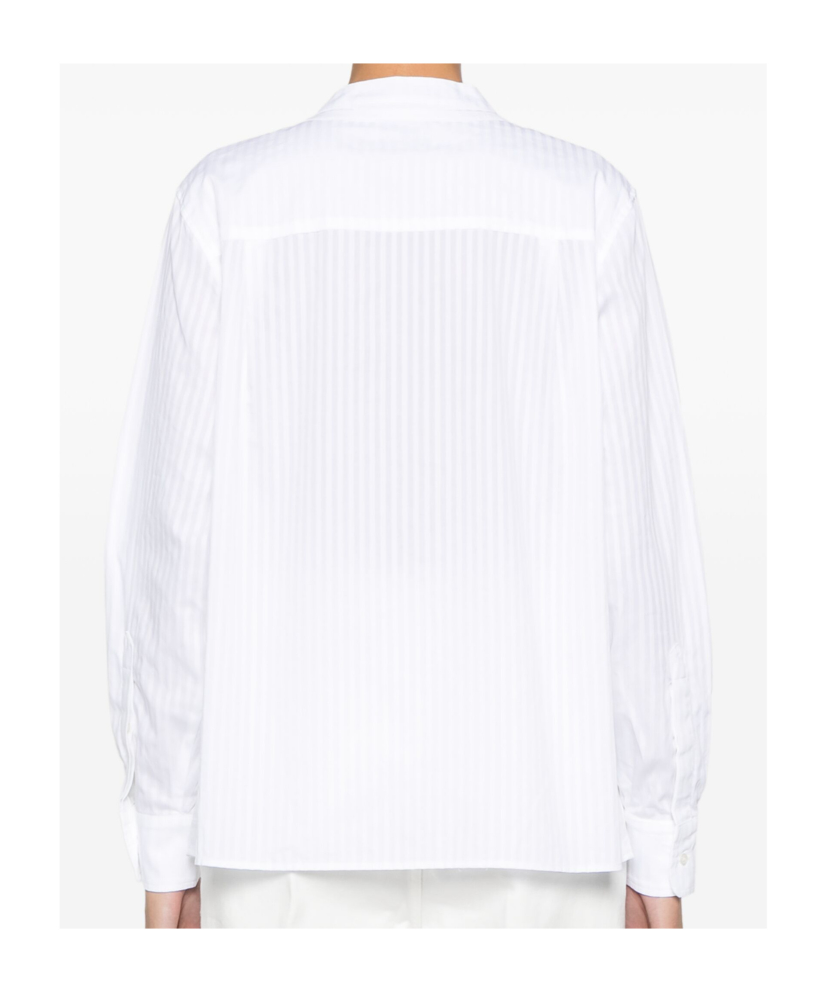 Officine Generale Officine Générale Lauranne Cotton Satin Stripe