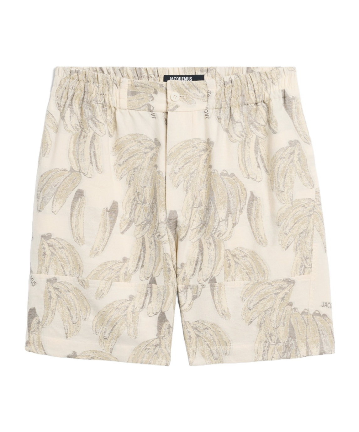 Jacquemus Aloe Bermuda Shorts In Nude