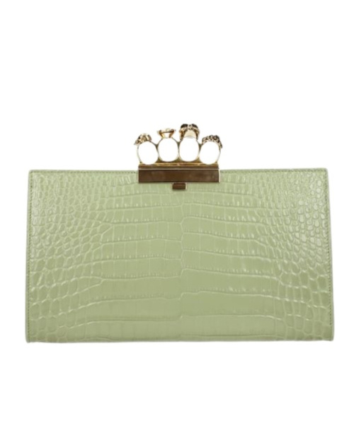 Alexander Mcqueen Four Ring Clutch