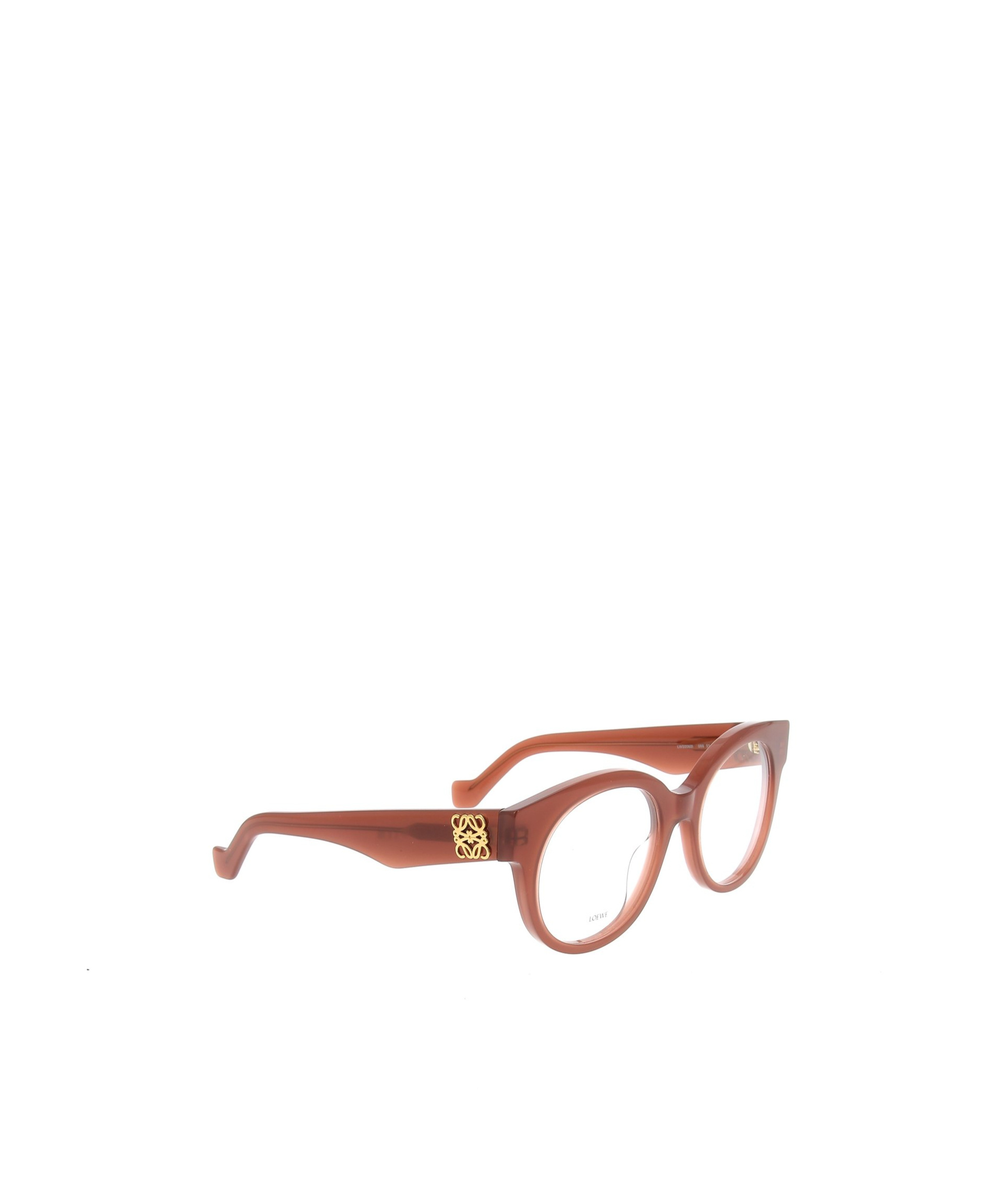 Loewe Round Frame Glasses In White