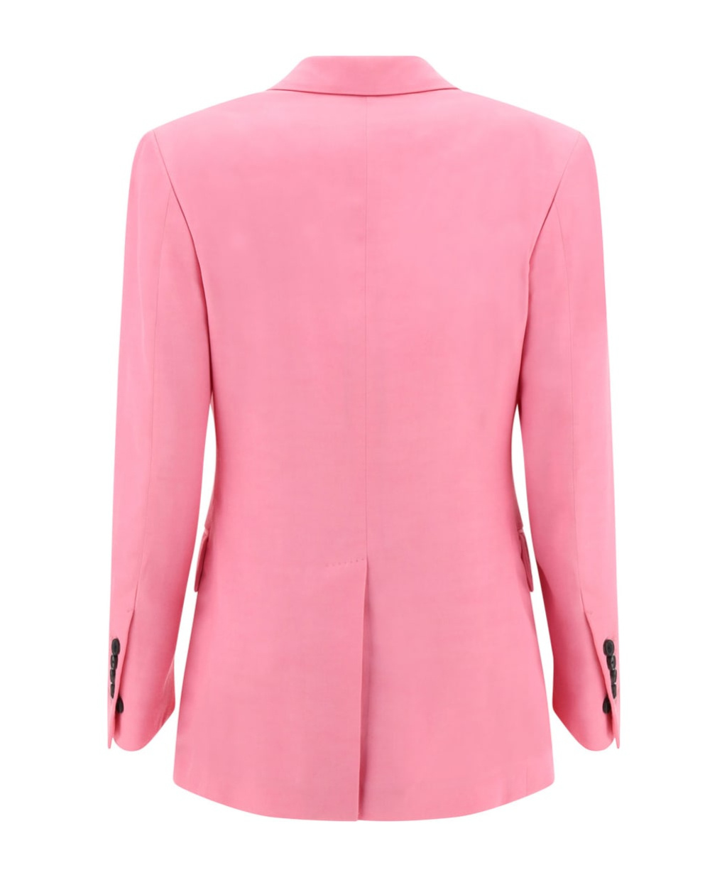 Tom Ford Double-breasted Tailored Blazer In Pink
