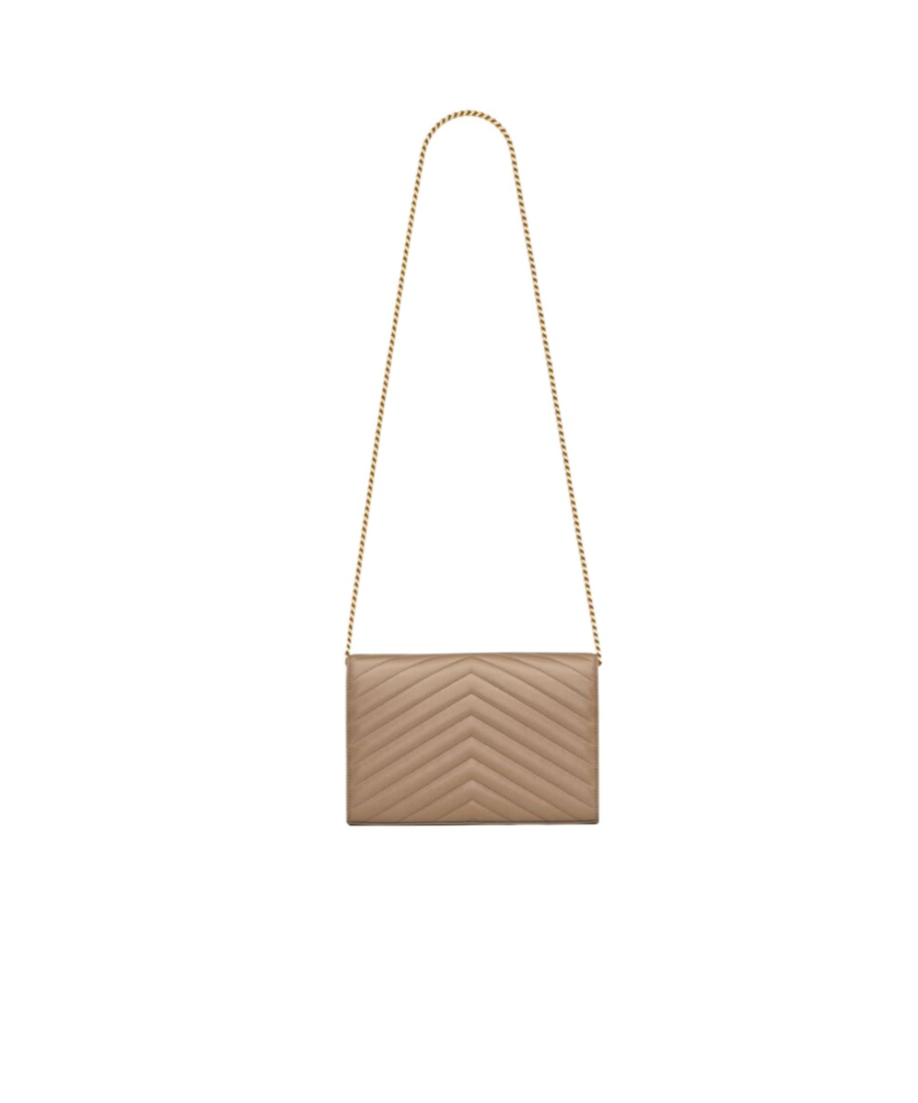 SAINT LAURENT CASSANDRE CHAIN WALLET IN LAMBSKIN