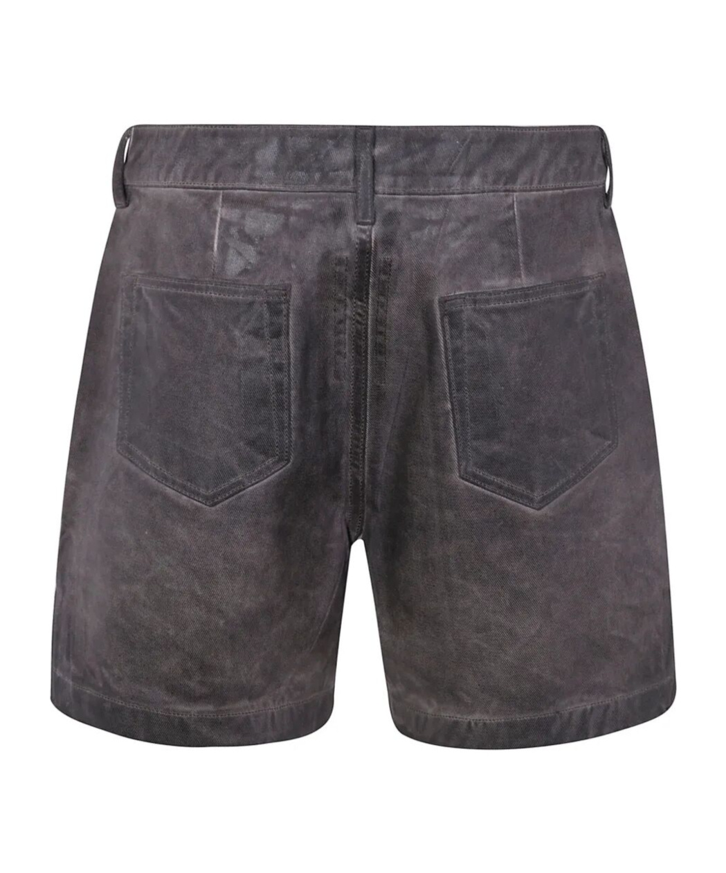 Rick Owens Drkshdw Brushed-finish Shorts In Black