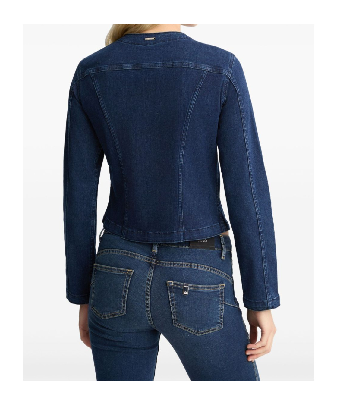 Liu •jo Liu Jo Jacket With Double Buttons In Blue