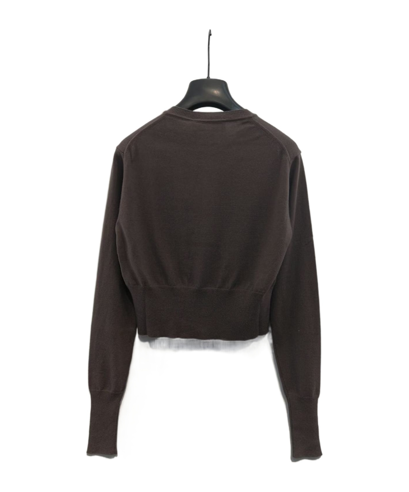 Vivienne Westwood Cropped Cardigan In Brown