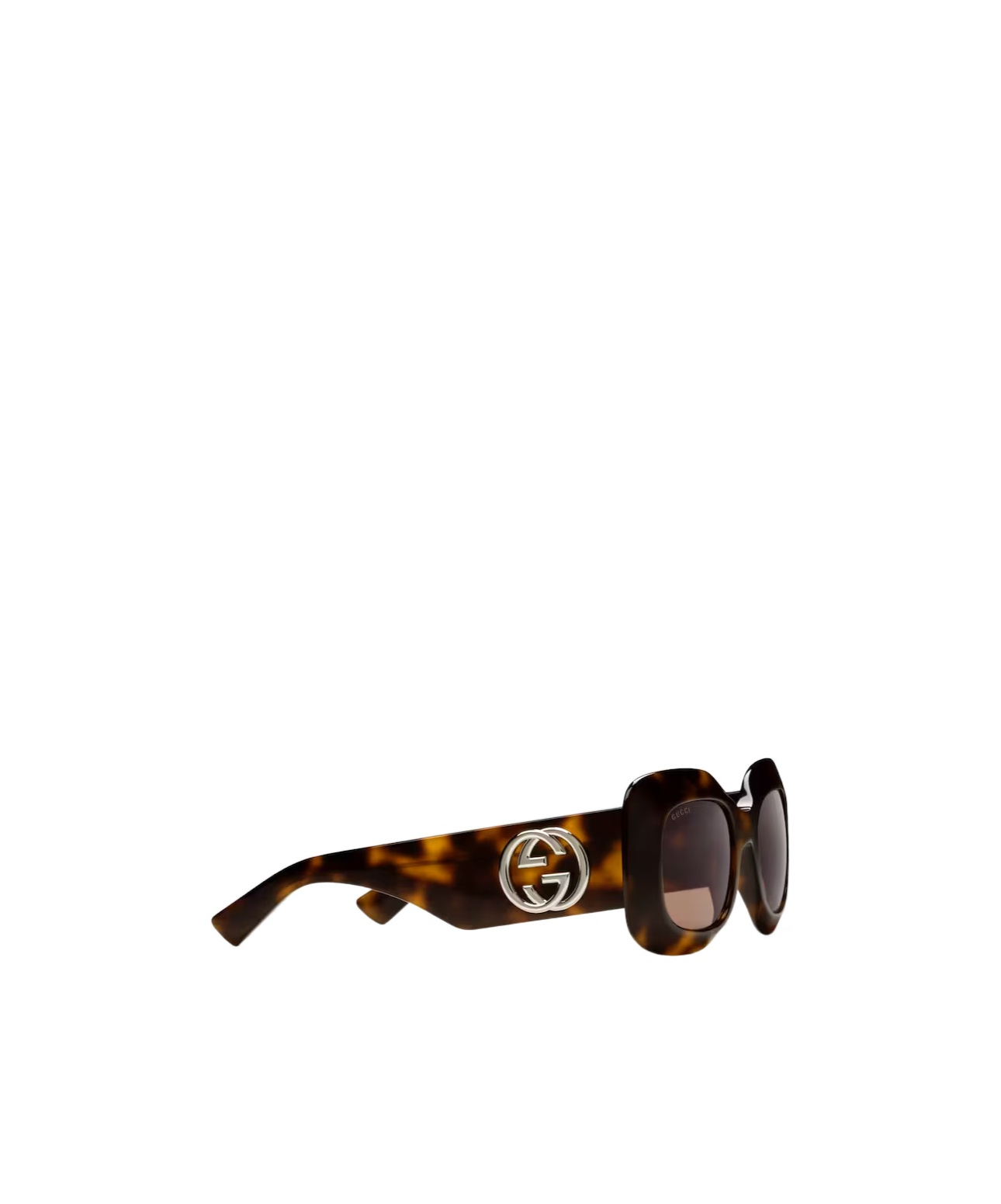 Gucci Rectangular Frame Sunglasses In Nude