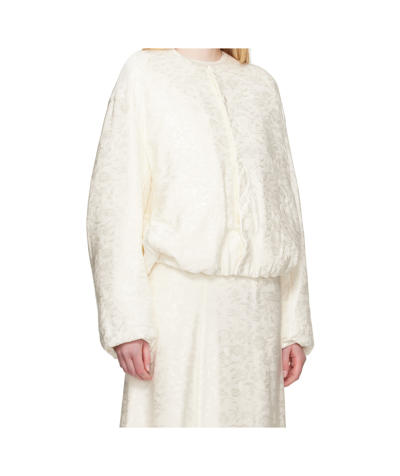 Jil Sander Jacquard Bomber Jacket