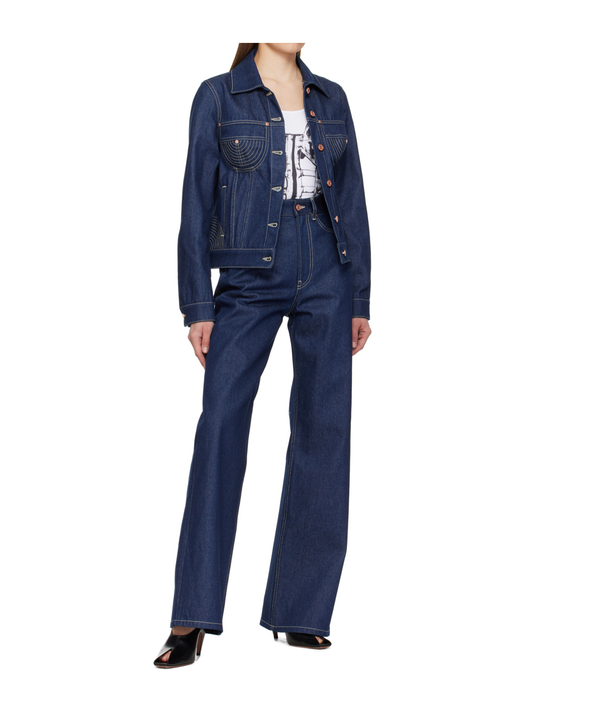 Jean Paul Gaultier Conical Denim Jacket