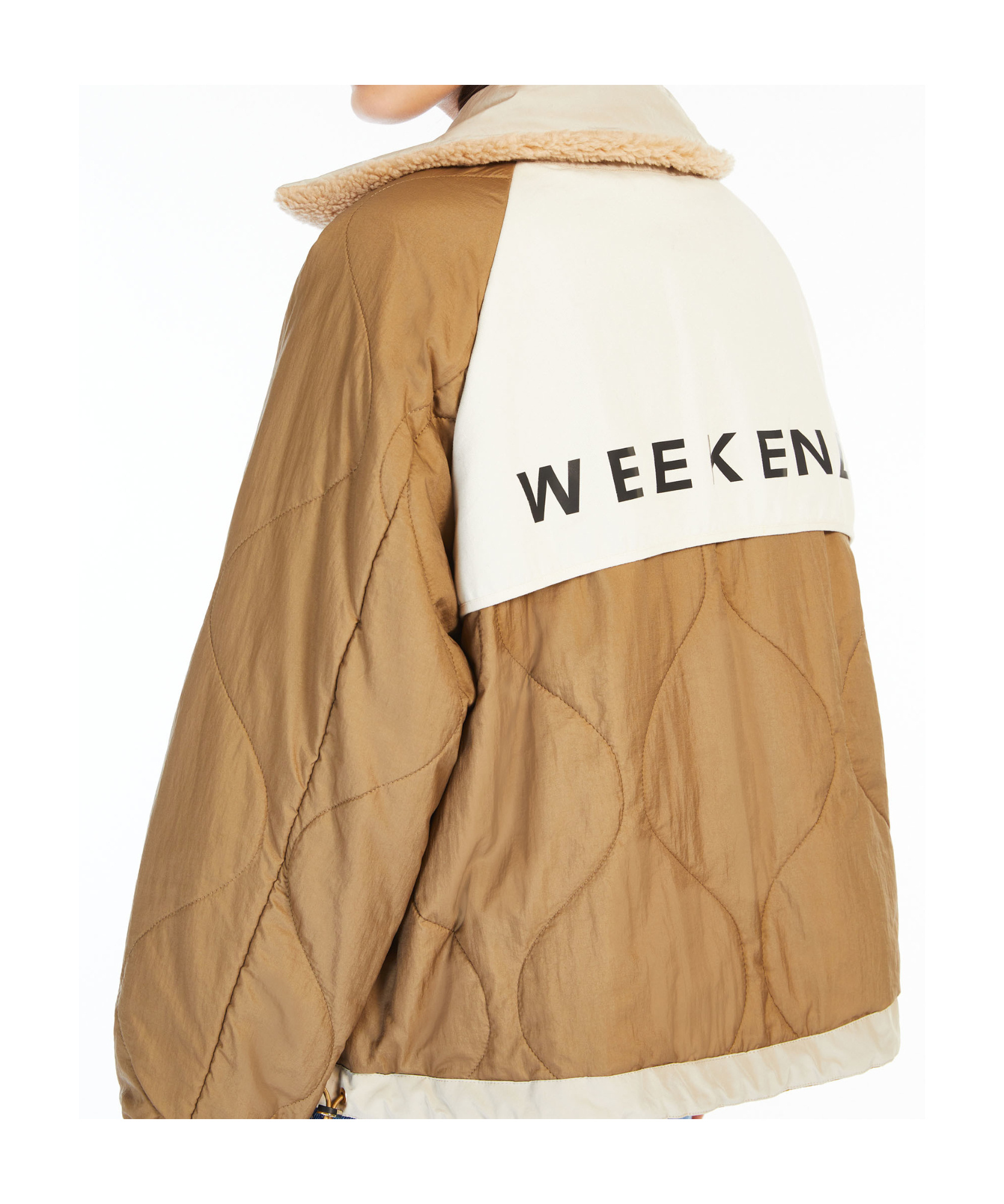 Weekend Max Mara Double-sided Cotton Clothes In Brown