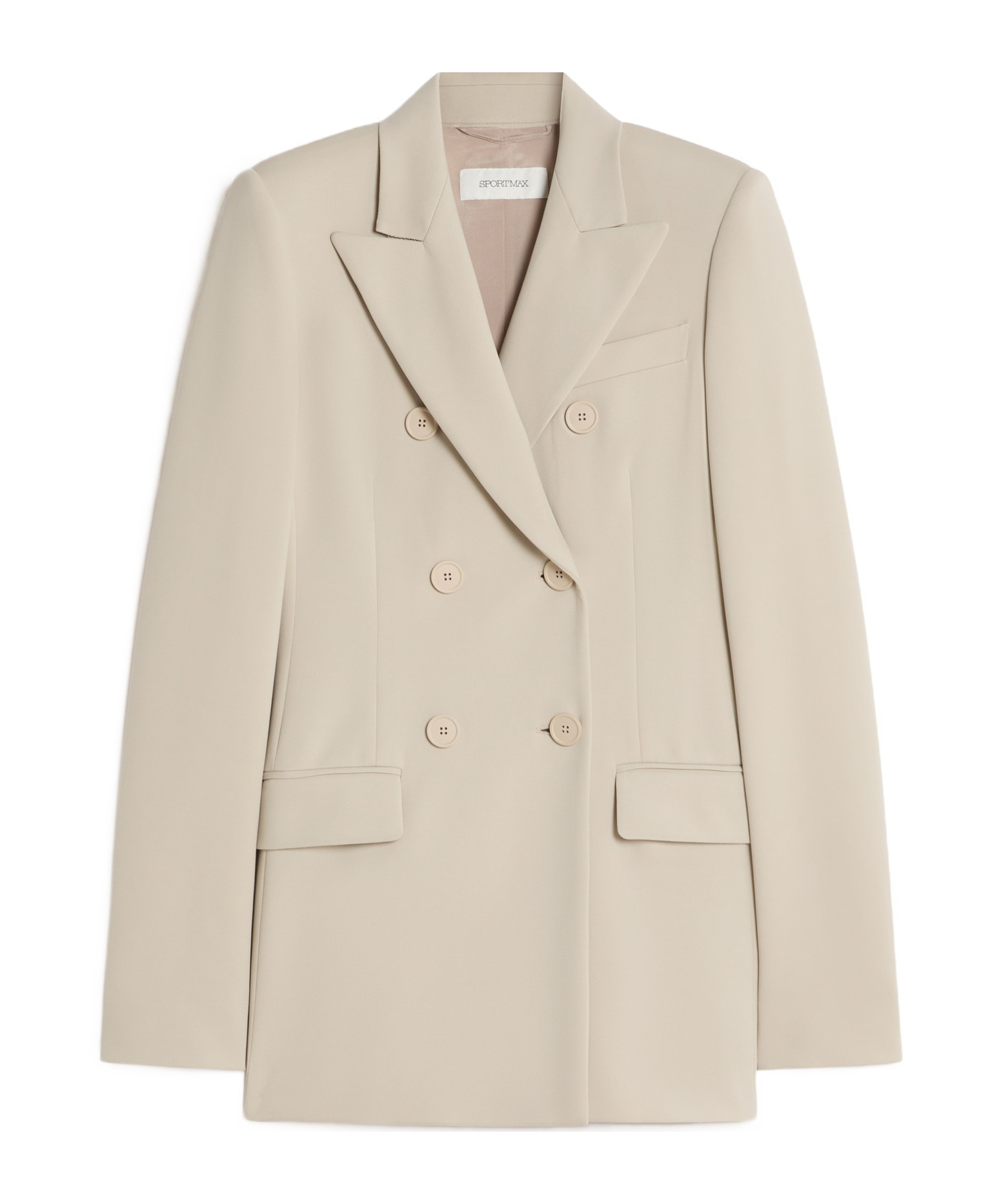 SPORTMAX SCUBA JERSEY BLAZER