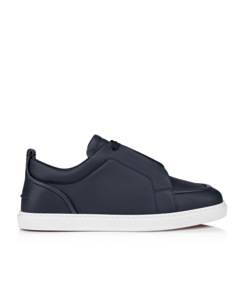 Shop Christian Louboutin Jimmy Low-cut Casual Shoes In Black