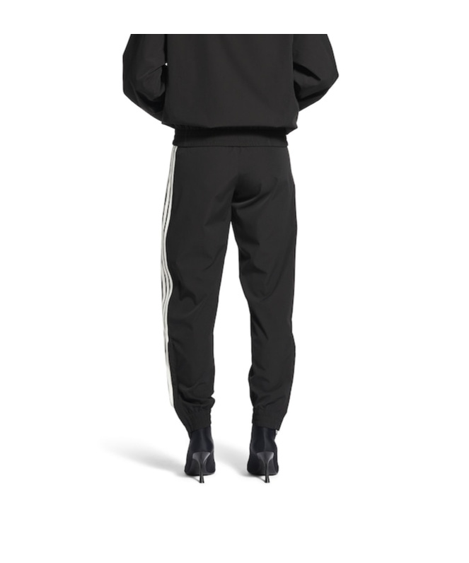 Balenciaga Elastic Waist Sweatpants In Black