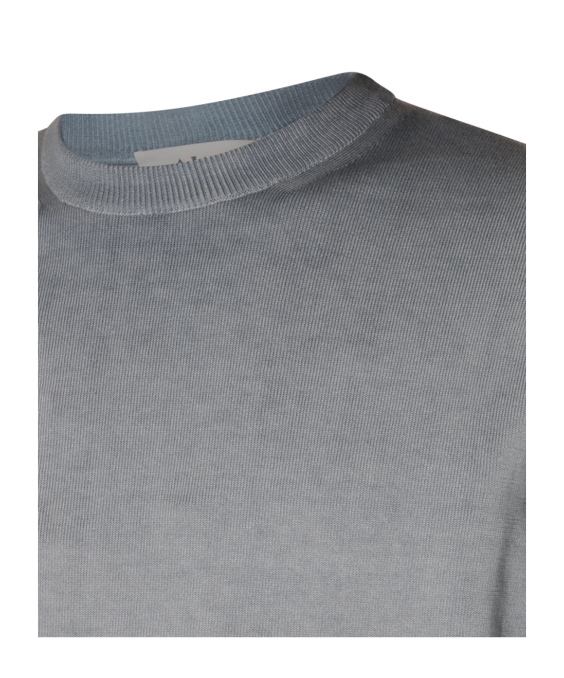 Altea Blue Denim Cotton Knitwear In Blue