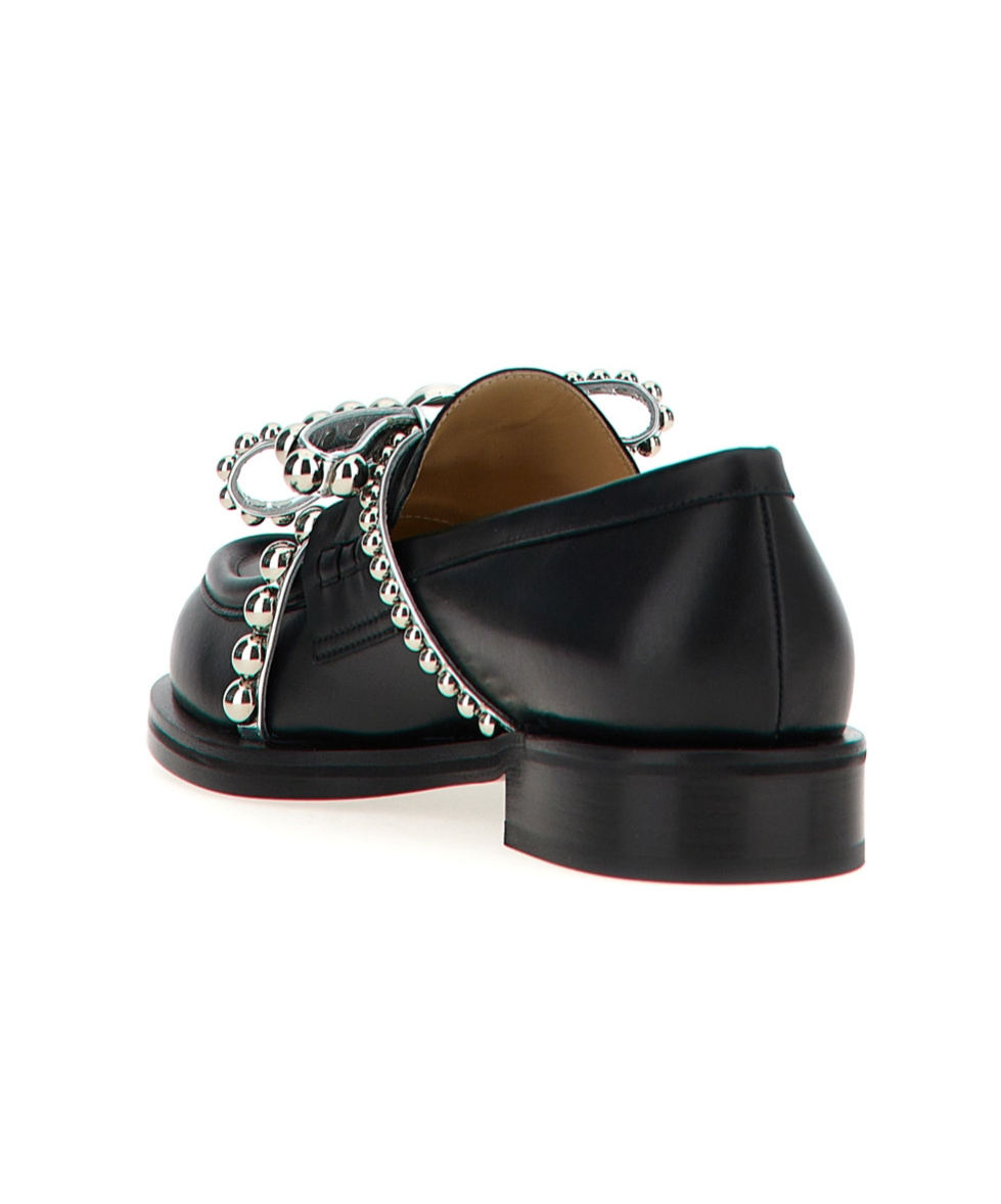 Mach&mach Stud-embellished Loafers In Black