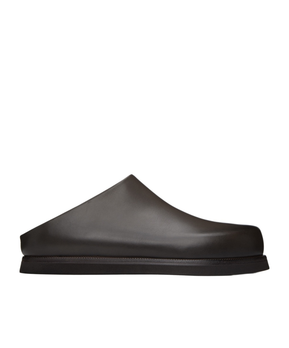 Shop Marsèll Sabot Muller Shoes In Black