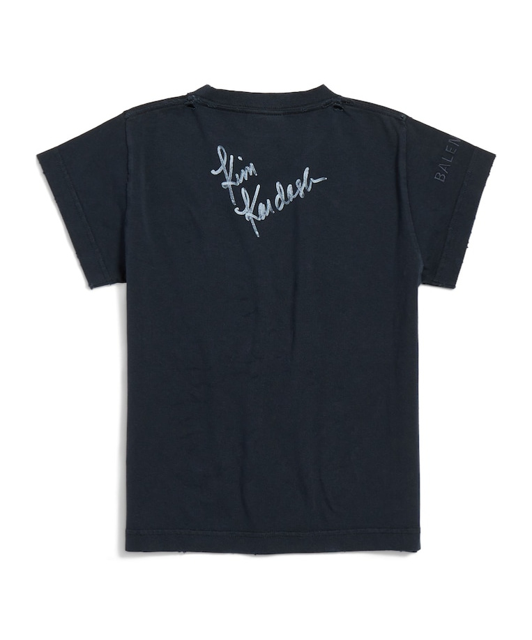 Balenciaga Kim K Cotton Blend T-shirt