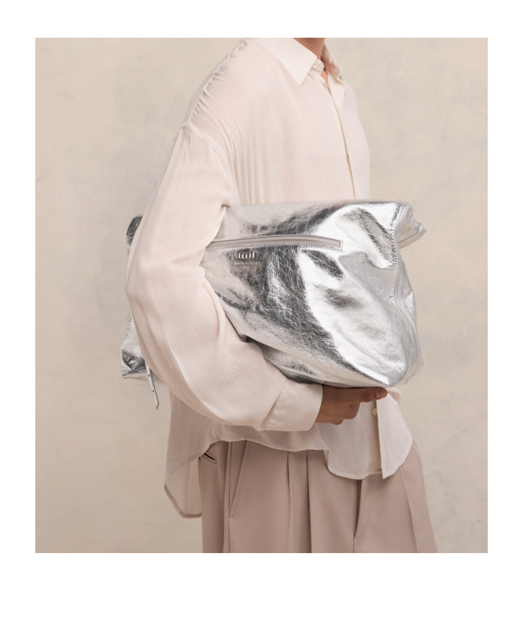 Ami Alexandre Mattiussi Extra Large Shoulder Bag