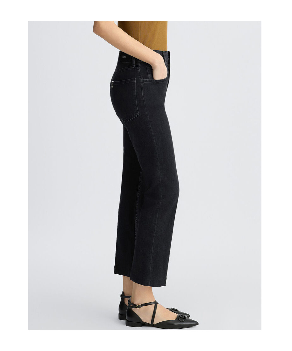 Liu •jo Liu Jo High-rise Bootcut Jeans In Black