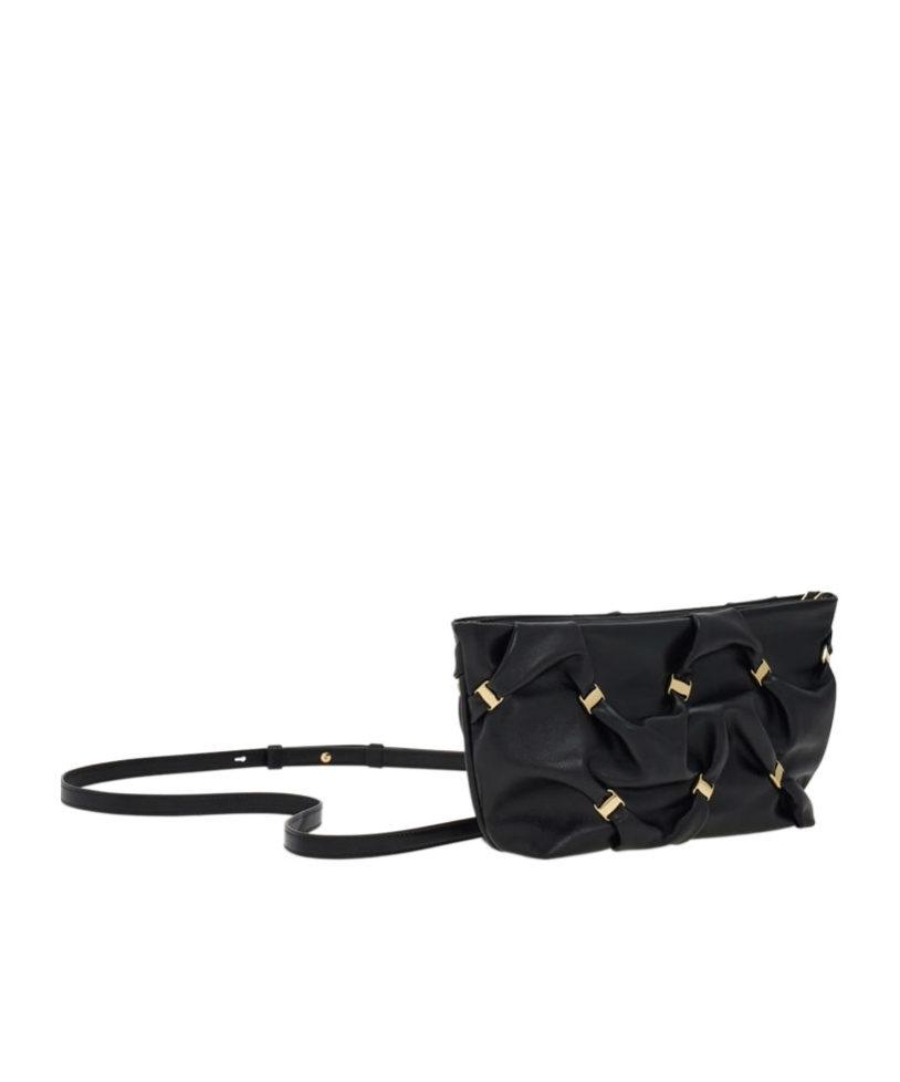 Ferragamo Mini Shoulder Bag In Black