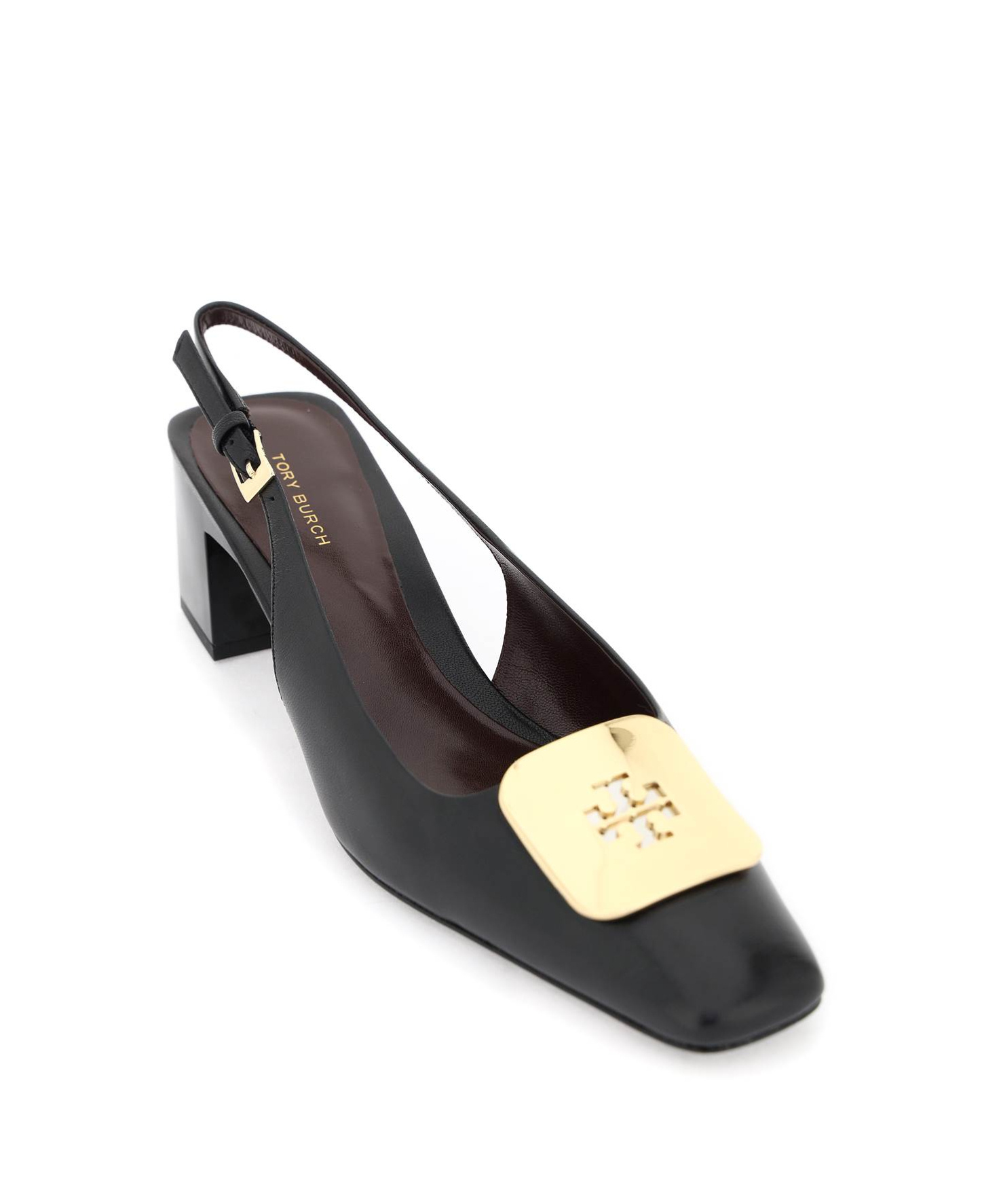 Tory Burch Georgia Slingback Pumps In Black