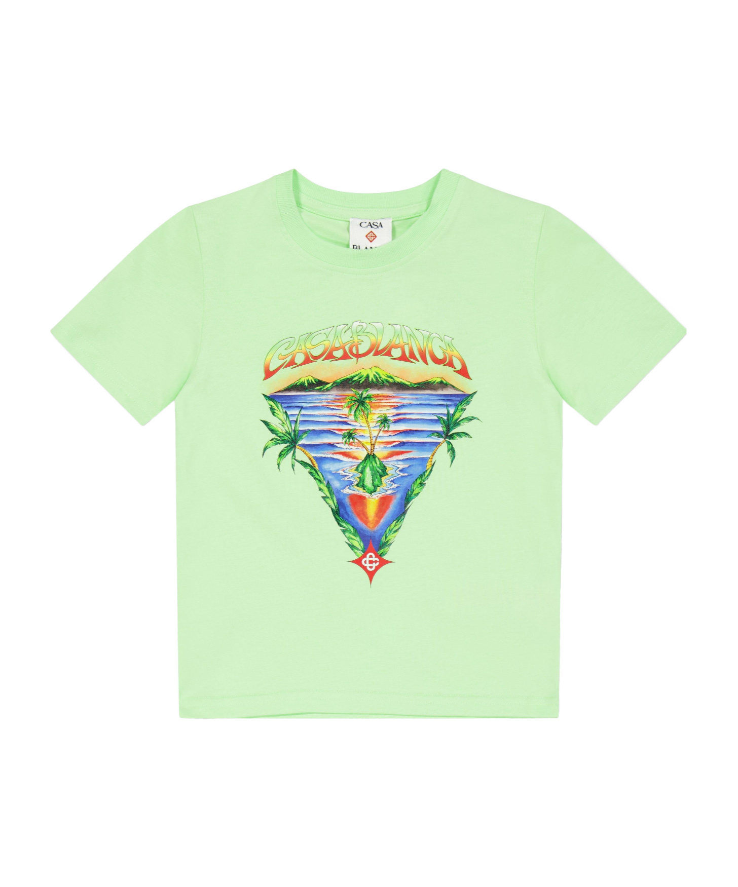 Casablanca Simple T-shirt In Green