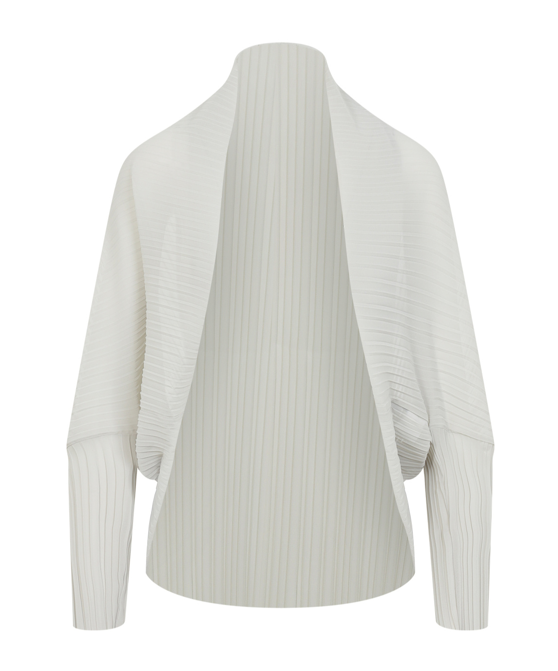 Max Mara Cape Coat In White