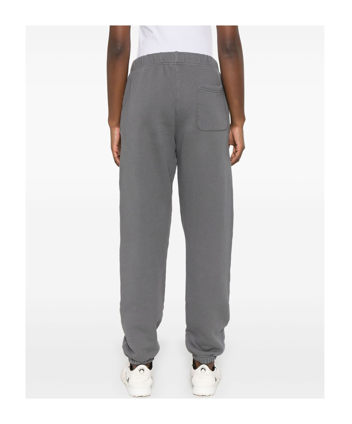 Shop Autry Logo-patch Track Pants In Gray