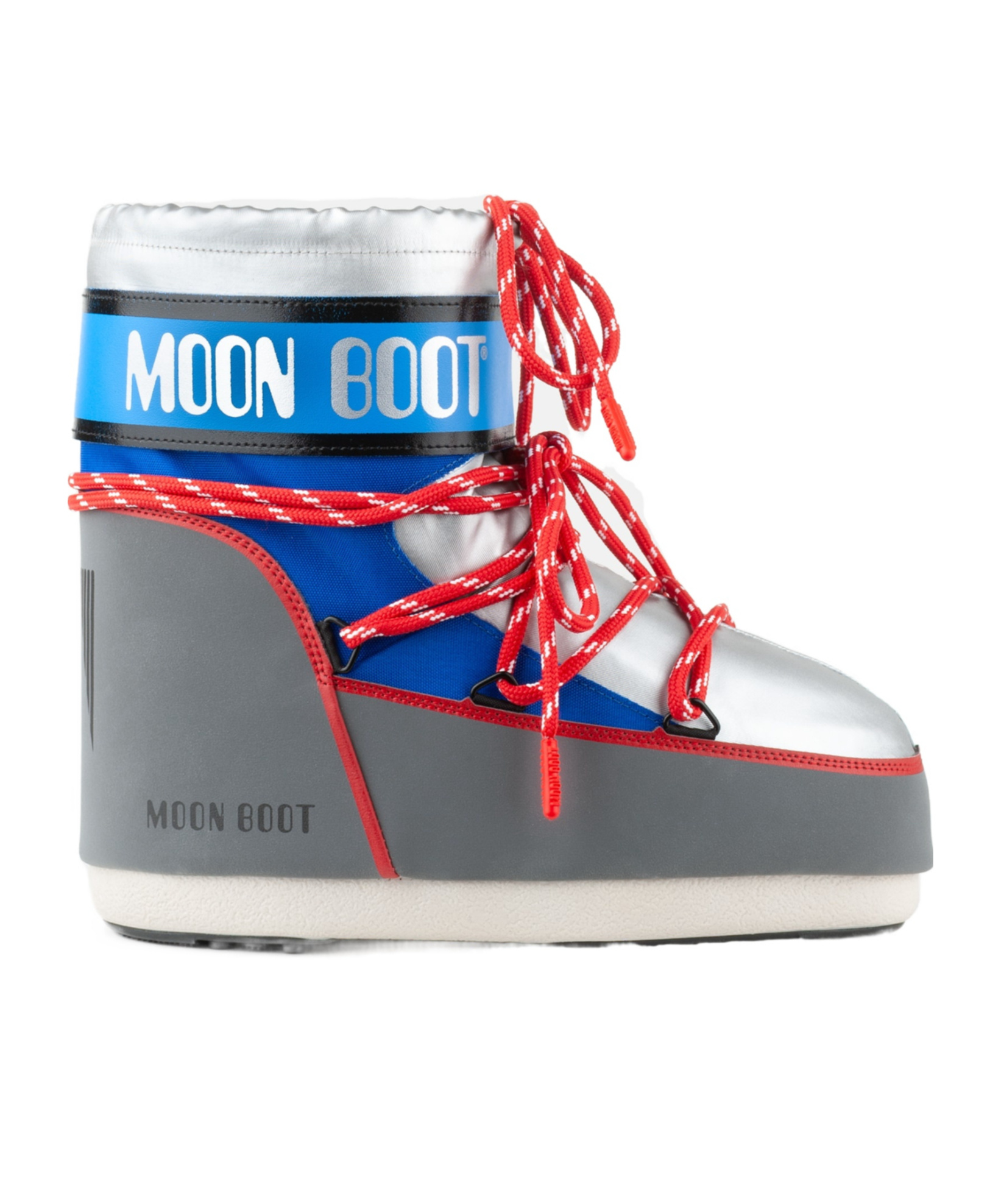 Moon Boot Round-toed Ankle Boots In Animal Print