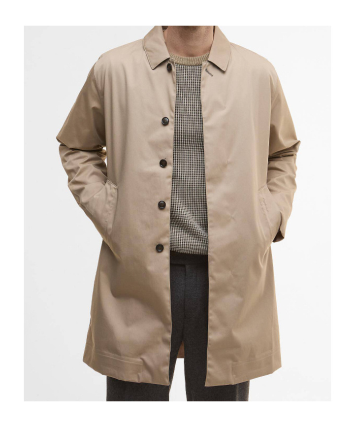 Barbour Lorden Waterproof Jacket In Neutral