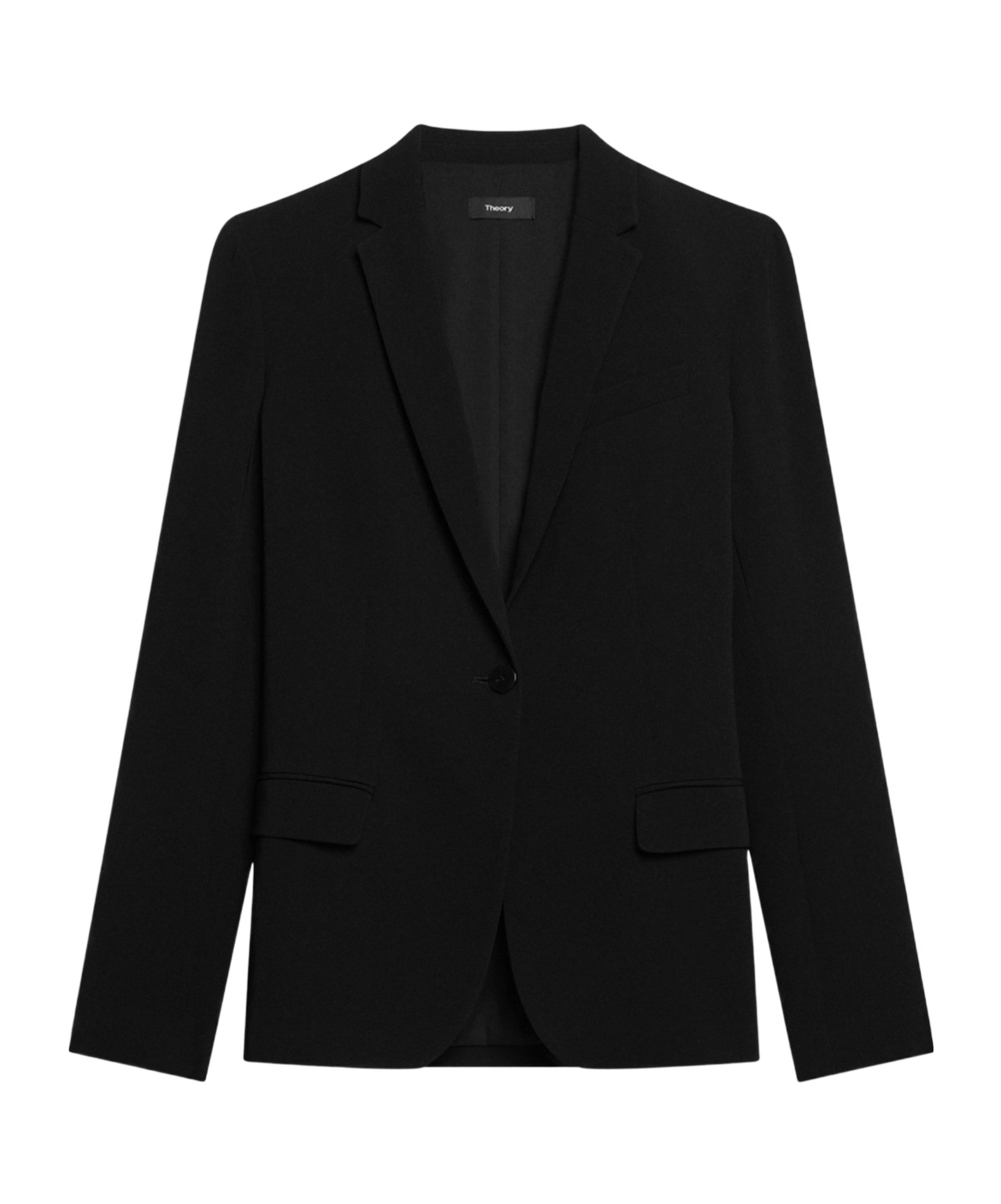 THEORY STAPLE BLAZER IN ADMIRAL CREPE