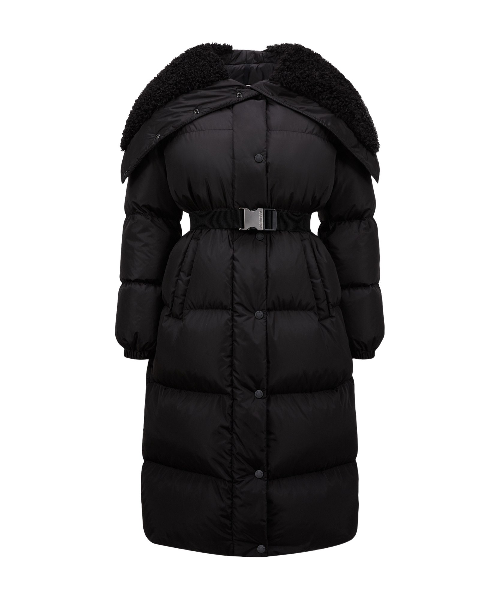 Moncler Bruneaux Coat In Black