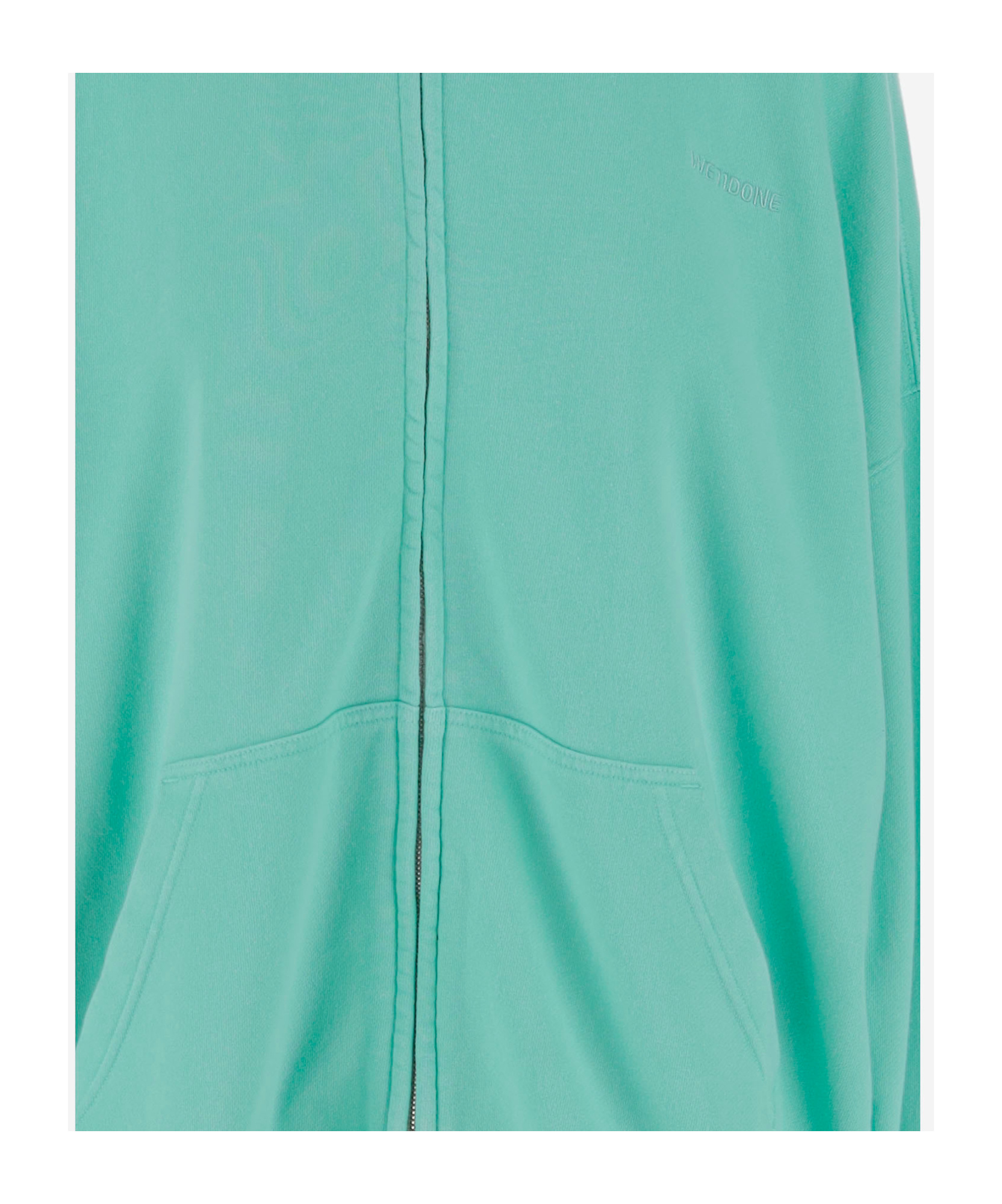 We11 Done We11done Cap Zip-up Hoodie In Green