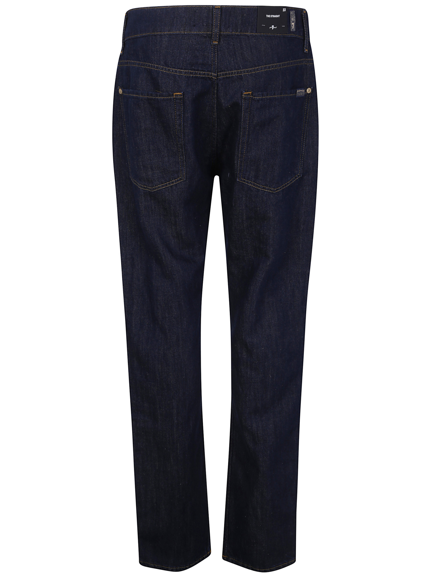 7 For All Mankind The Straight Total Denim Clothing In Blue