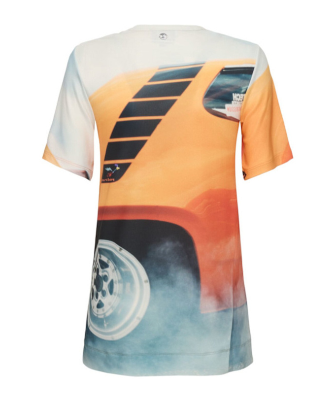 Shop Rabanne Print Short Sleeve T-shirt In Multicolor