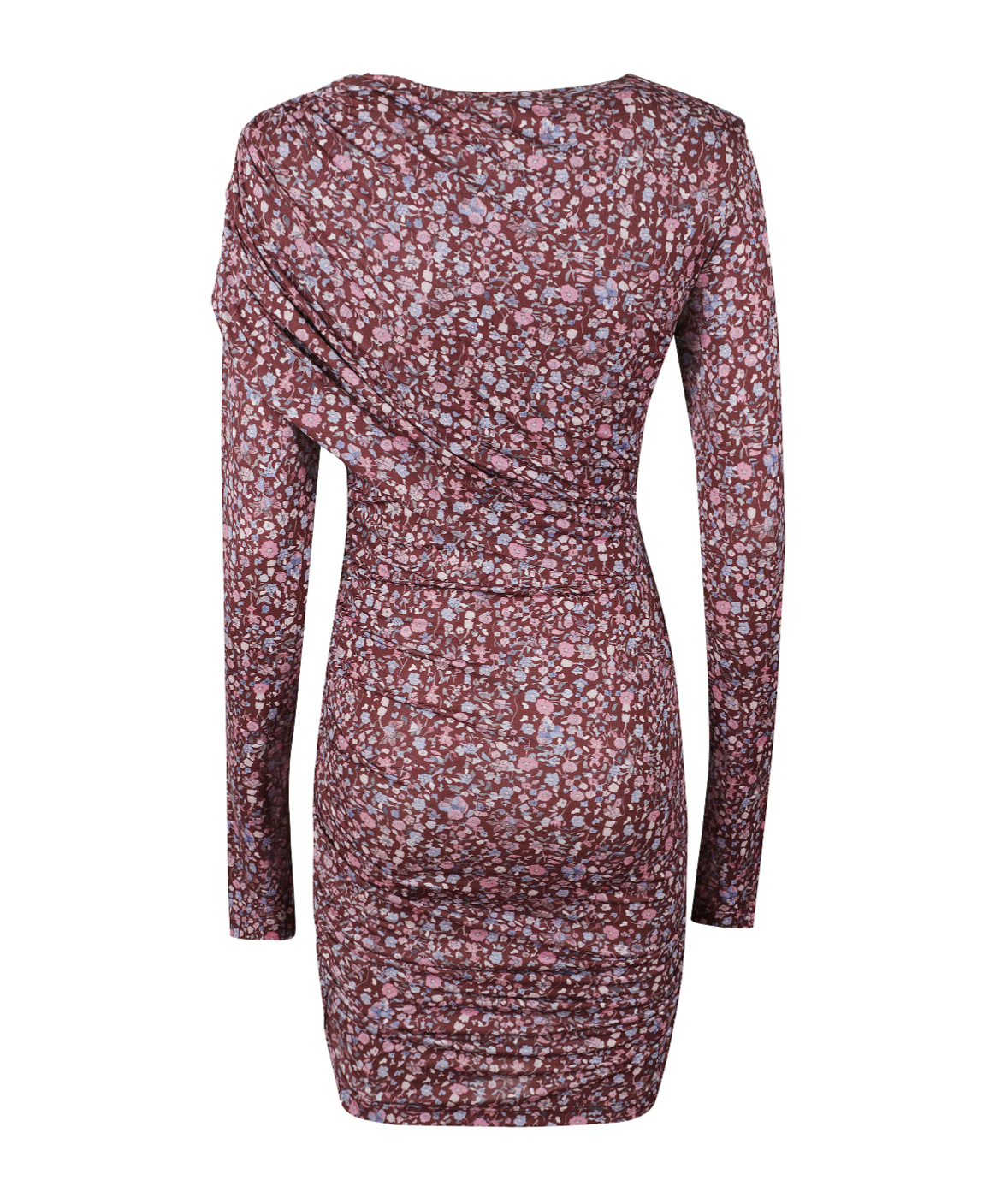 Isabel Marant Étoile Draped Floral Dress In Multi