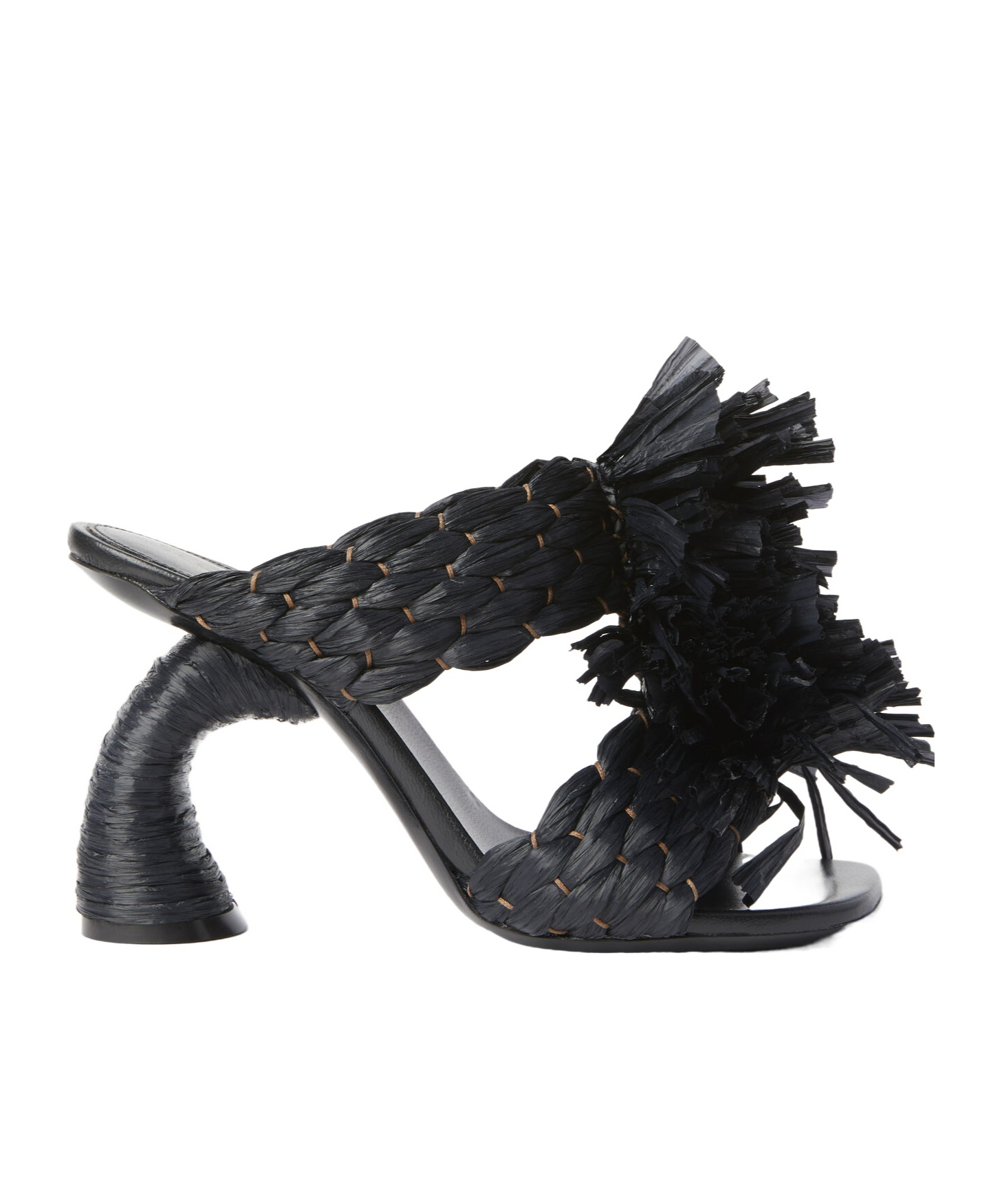 DRIES VAN NOTEN KNITTED HIGH-HEELED SANDALS