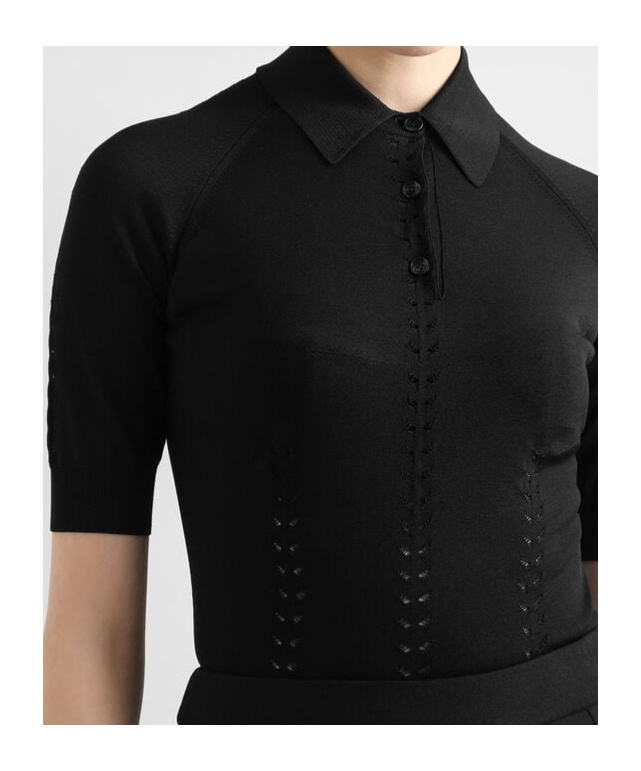Dolce & Gabbana Fine-knit Top In Black