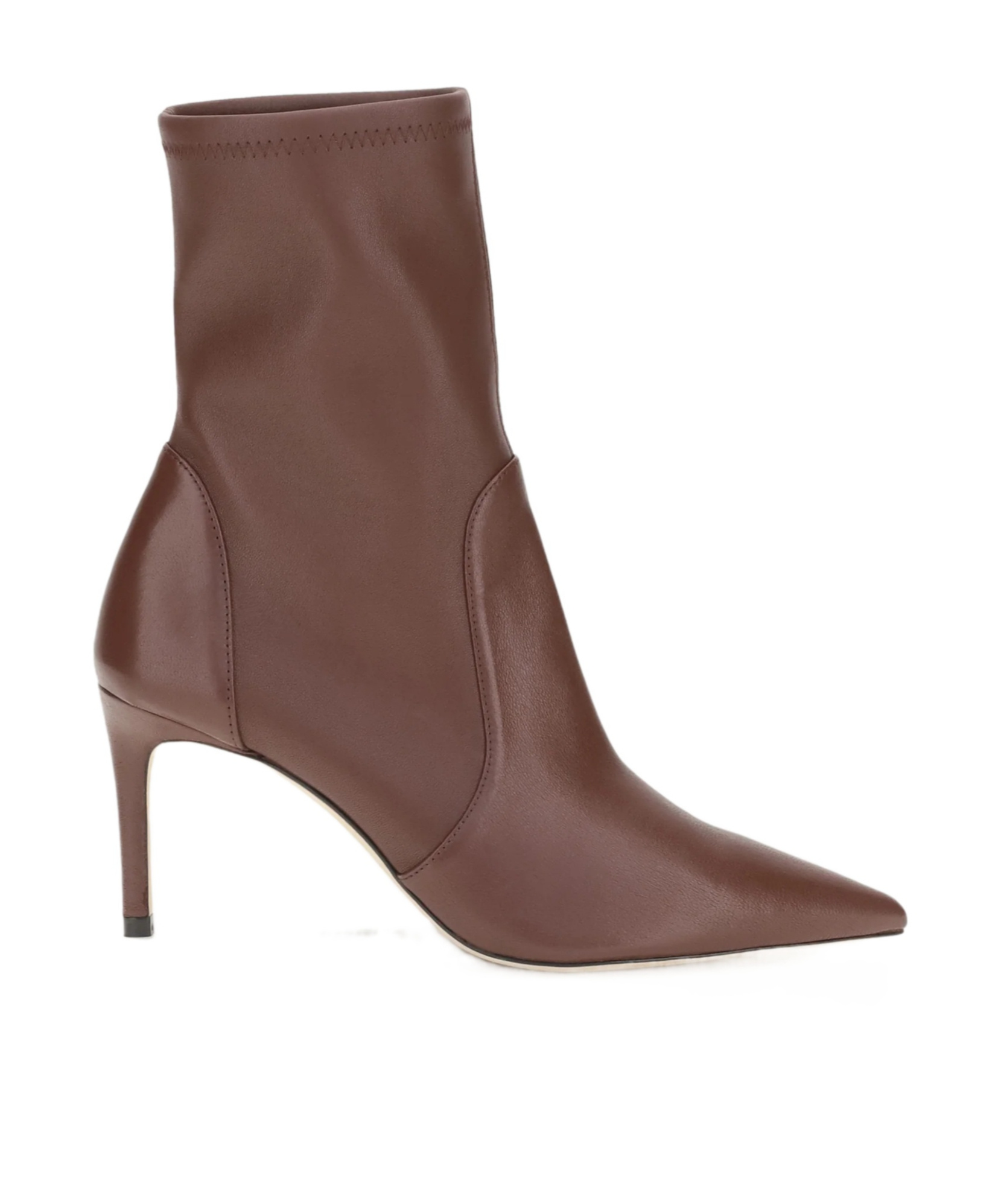 Stuart Weitzman Pointed-toe High-heeled Ankle Boots In Multi