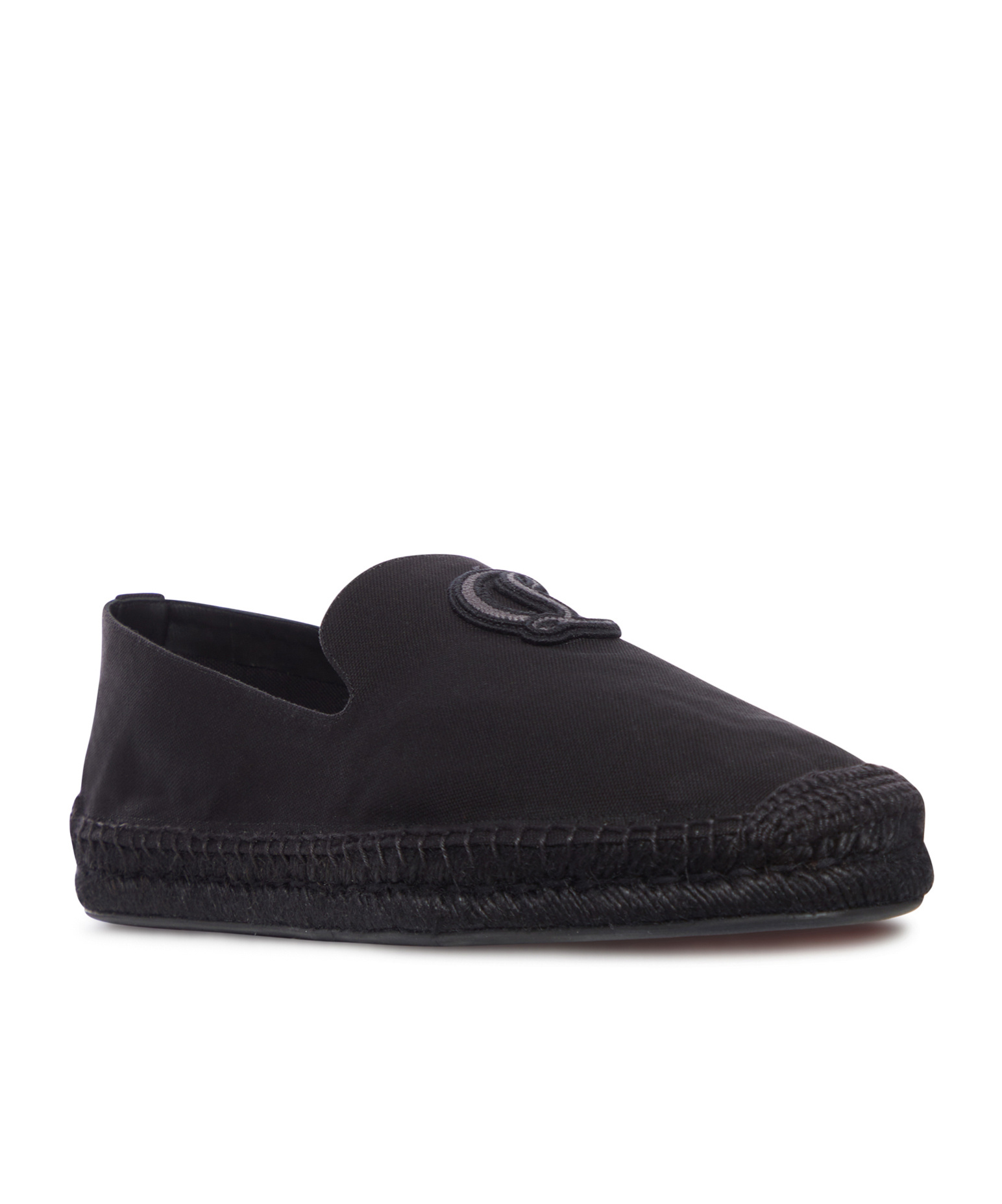 Christian Louboutin Men Nanou Mooncrest Ivy Flat Canvas