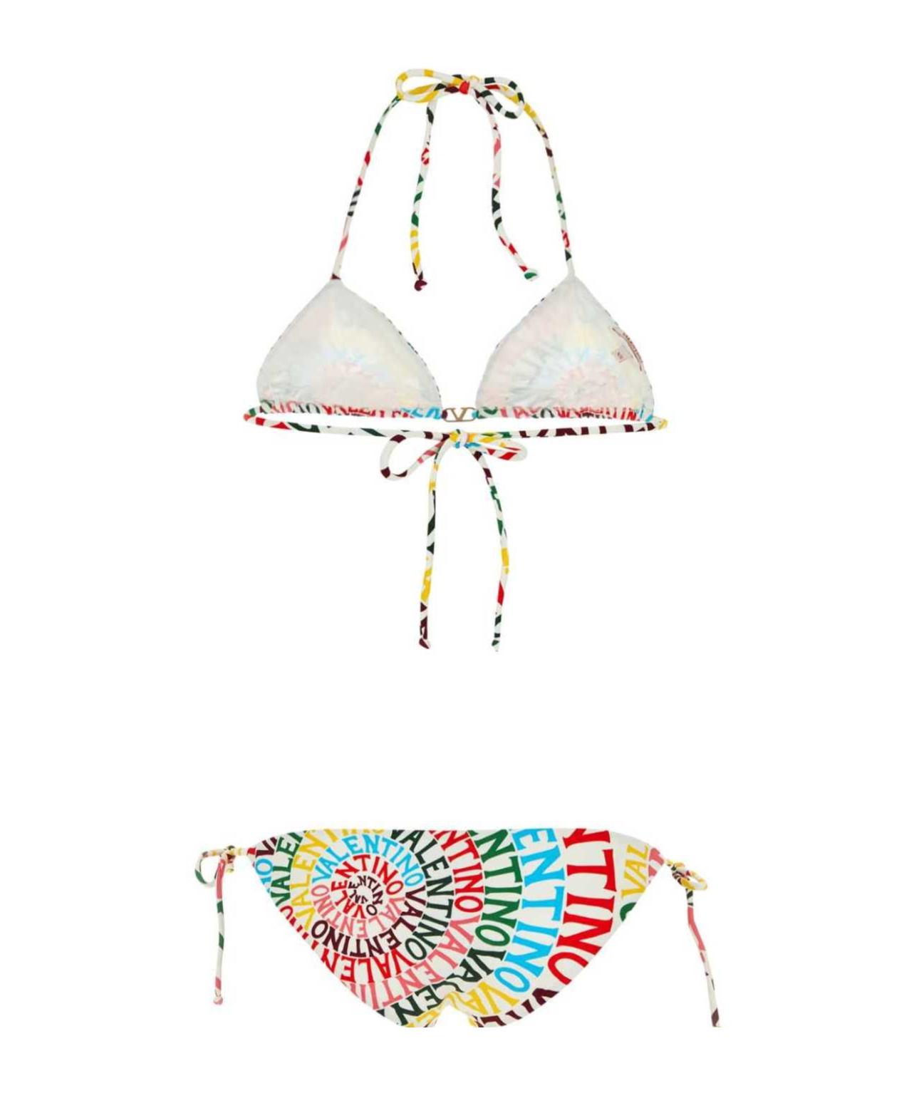 Valentino Neck-hanging Bikini Suit In No