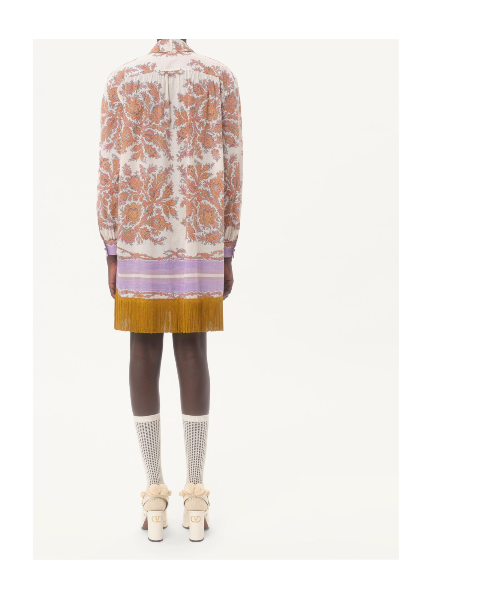 Valentino Minikleid Mit Paisley-print In Multi