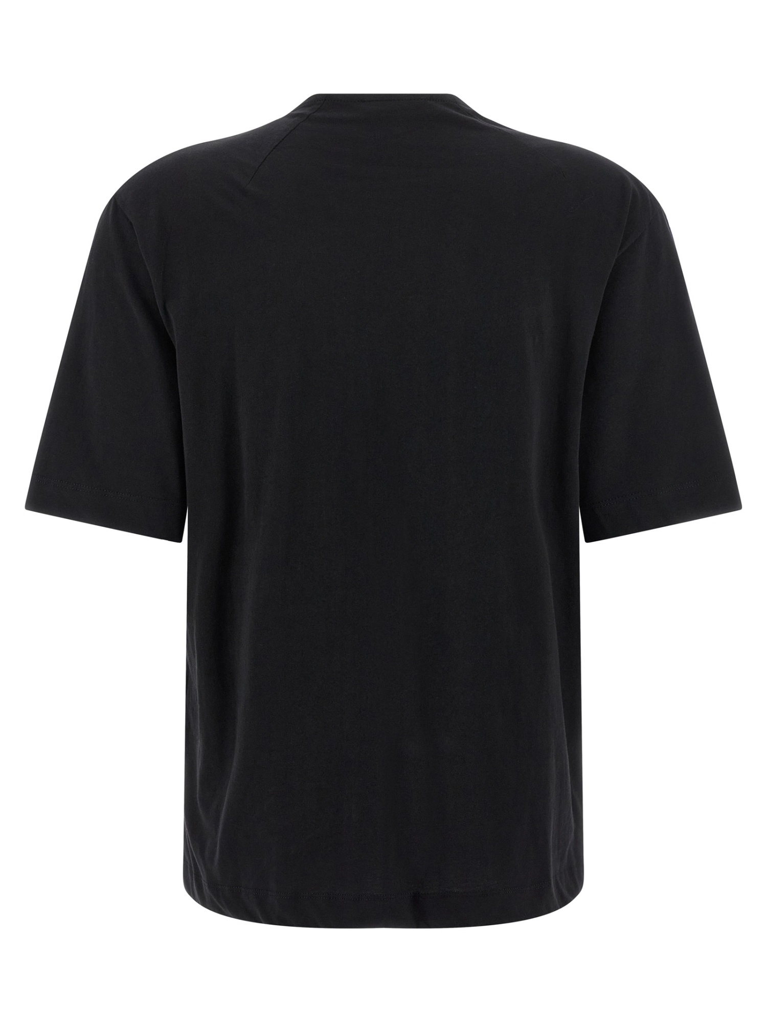 Dries Van Noten Bow Detail Short Sleeve T-shirt In Black