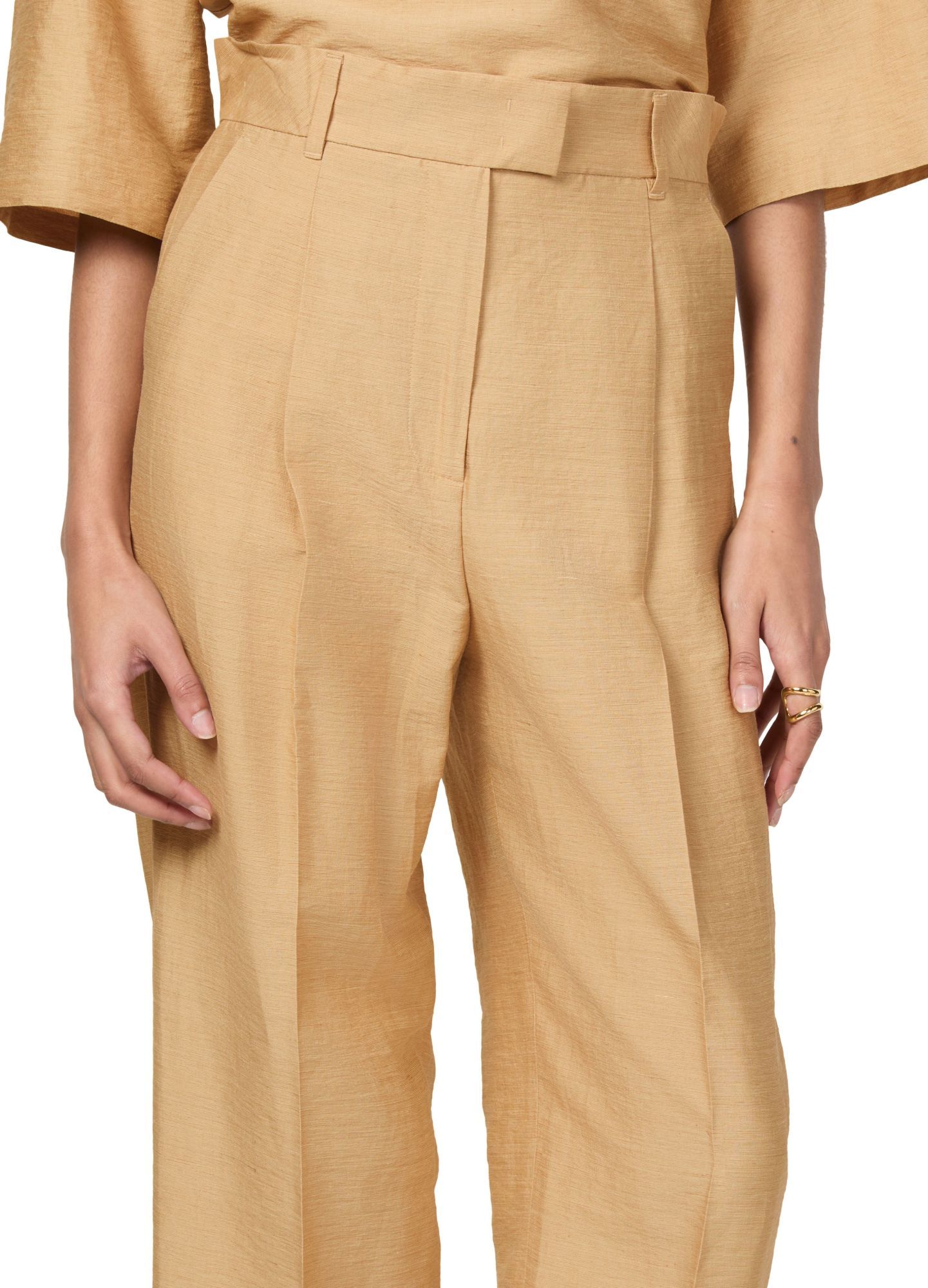 MAX MARA BELT LOOPS SLACKS